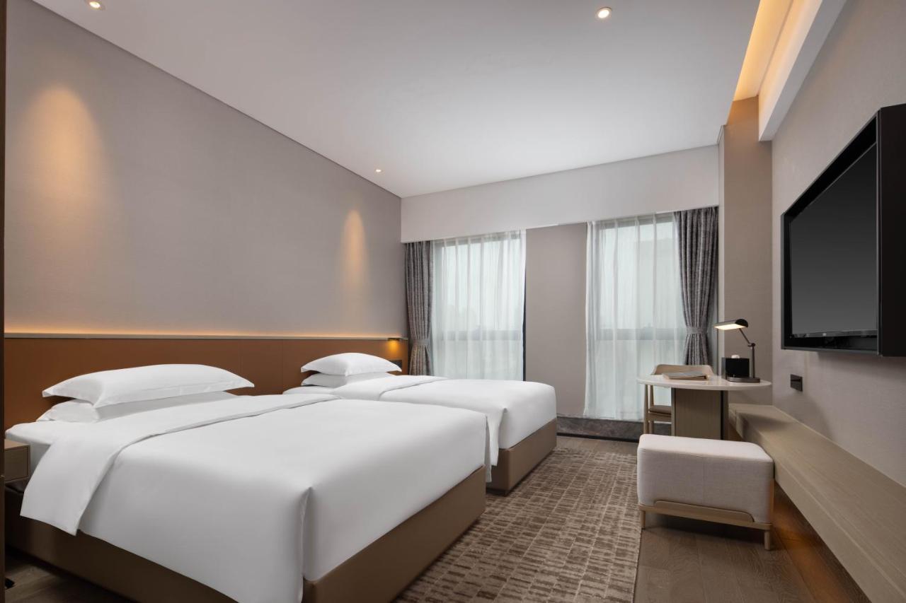 Leeden Hotel Hangzhou Bagian luar foto
