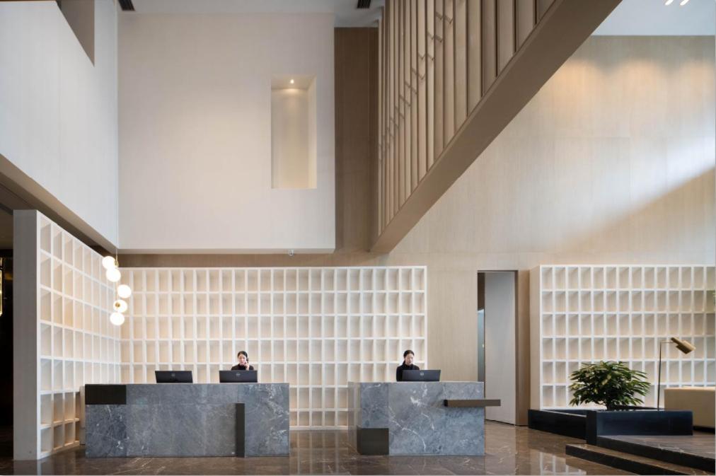 Leeden Hotel Hangzhou Bagian luar foto