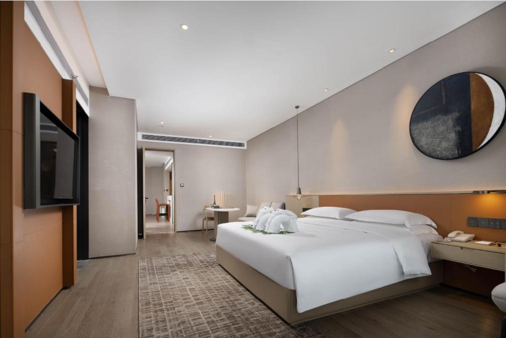 Leeden Hotel Hangzhou Bagian luar foto