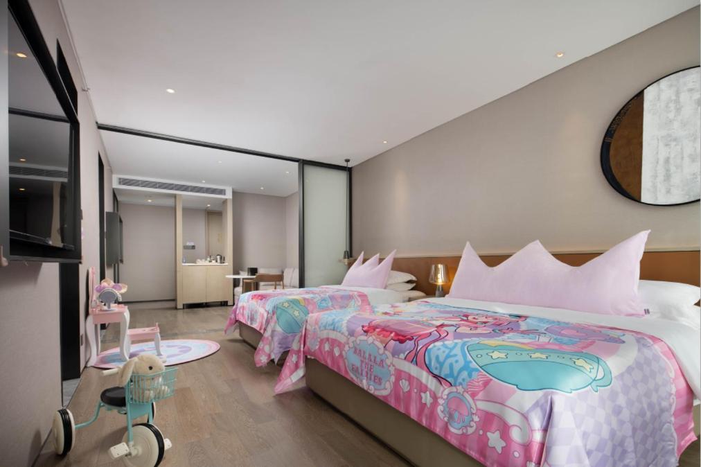 Leeden Hotel Hangzhou Bagian luar foto