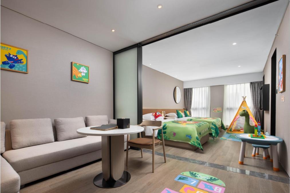 Leeden Hotel Hangzhou Bagian luar foto