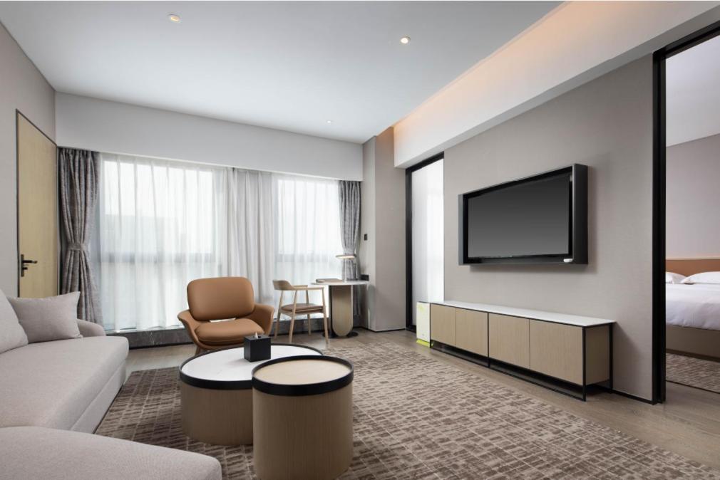 Leeden Hotel Hangzhou Bagian luar foto