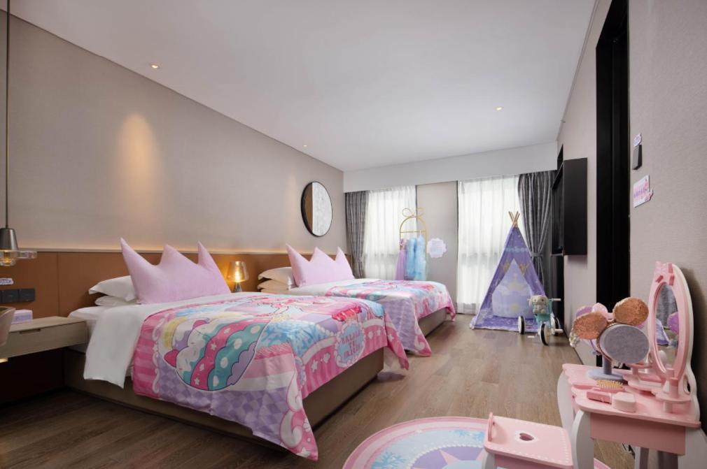 Leeden Hotel Hangzhou Bagian luar foto