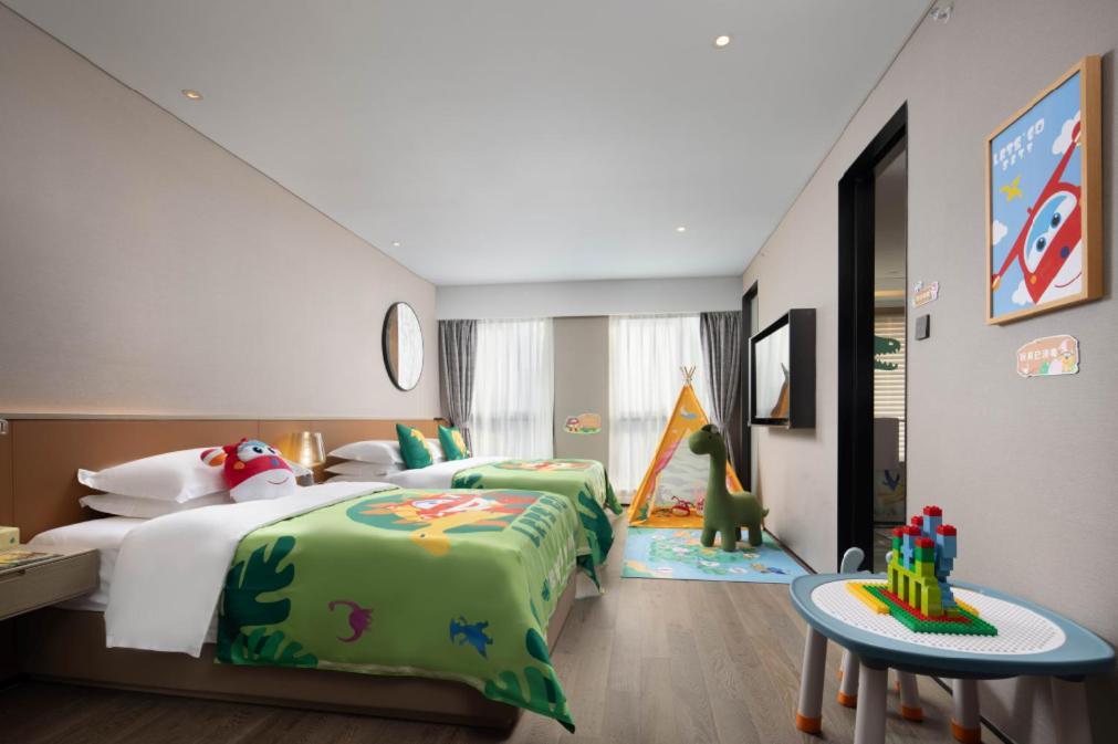 Leeden Hotel Hangzhou Bagian luar foto